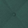 Cojín de Espalda Verde oscuro 50 x 19 x 45 cm tela en Almohadas lumbares | Comprar online en Foro24