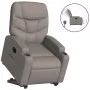 Taupe gray fabric electric liftable recliner chair by , Armchairs - Ref: Foro24-3204628, Price: 327,66 €, Discount: %