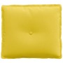 Cojín de Espalda Amarillo Claro 50 x 19 x 45 cm tela en Almohadas lumbares | Comprar online en Foro24