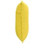 Cojín de Espalda Amarillo Claro 50 x 19 x 45 cm tela en Almohadas lumbares | Comprar online en Foro24