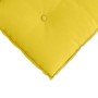 Cojín de Espalda Amarillo Claro 50 x 19 x 45 cm tela en Almohadas lumbares | Comprar online en Foro24