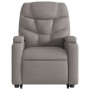 Elektrisch anhebbarer Liegestuhl aus taupegrauem Stoff von , Sessel - Ref: Foro24-3204628, Preis: 312,24 €, Rabatt: %