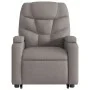 Taupe gray fabric electric liftable recliner chair by , Armchairs - Ref: Foro24-3204628, Price: 327,66 €, Discount: %