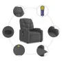 Dark Gray Fabric Reclining Foot Massage Chair by , Armchairs - Ref: Foro24-3204609, Price: 343,99 €, Discount: %