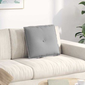 Cojín de Espalda Gris Nube 50 x 19 x 45 cm tela en Almohadas lumbares | Comprar online en Foro24