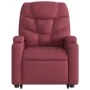 Sillón de masaje elevable eléctrico tela rojo tinto de , Sillones - Ref: Foro24-3204635, Precio: 366,99 €, Descuento: %