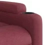 Sillón de masaje elevable eléctrico tela rojo tinto de , Sillones - Ref: Foro24-3204635, Precio: 366,99 €, Descuento: %