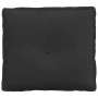 Cojín de Espalda Negro 50 x 45 cm Tela de microfibra en Almohadas lumbares | Comprar online en Foro24