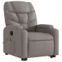 Anhebbarer elektrischer Massagesessel mit taupefarbenem Stoff von , Sessel - Ref: Foro24-3204640, Preis: 353,82 €, Rabatt: %