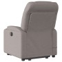 Sillón de masaje eléctrico reclinable elevable tela taupé de , Sillones - Ref: Foro24-3204640, Precio: 338,70 €