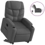 Elektrisch anhebbarer Liegestuhl aus dunkelgrauem Stoff von , Sessel - Ref: Foro24-3204621, Preis: 321,86 €, Rabatt: %