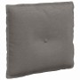 Cojín de Espalda Gris Claro 50 x 45 cm Tela de pana en Almohadas lumbares | Comprar online en Foro24