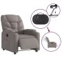 Elektrischer Massagesessel aus taupegrauem Stoff von , Sessel - Ref: Foro24-3204592, Preis: 260,33 €, Rabatt: %