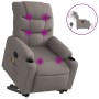 Anhebbarer elektrischer Massagesessel mit taupefarbenem Stoff von , Sessel - Ref: Foro24-3206679, Preis: 348,98 €, Rabatt: %