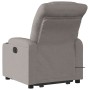 Anhebbarer elektrischer Massagesessel mit taupefarbenem Stoff von , Sessel - Ref: Foro24-3206679, Preis: 348,98 €, Rabatt: %