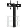 Mueble TV esquina 3 niveles para 32-70 pulgadas negro plateado de , Muebles TV - Ref: Foro24-358174, Precio: 109,94 €, Descue...
