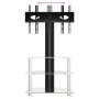 Mueble TV esquina 3 niveles para 32-70 pulgadas negro plateado de , Muebles TV - Ref: Foro24-358174, Precio: 109,94 €, Descue...