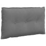 Cojín de Espalda Gris oscuro 80 x 50 cm Tela de microfibra en Almohadas lumbares | Comprar online en Foro24