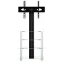 Mueble TV esquina 4 niveles para 32-70 pulgadas negro plateado de , Muebles TV - Ref: Foro24-358183, Precio: 139,56 €, Descue...