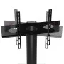 Eck-TV-Schrank 4 Ebenen für 32-70 Zoll Schwarz Silber von , TV-Möbel - Ref: Foro24-358183, Preis: 139,56 €, Rabatt: %