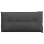 Cojín de Espalda Gris oscuro 100 x 50 cm Tela de pana en Almohadas lumbares | Comprar online en Foro24