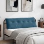 Cojín de Espalda Azul 140 x 50 cm Tela de pana en Almohadas lumbares | Comprar online en Foro24