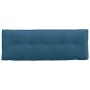 Cojín de Espalda Azul 140 x 50 cm Tela de pana en Almohadas lumbares | Comprar online en Foro24