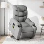 Sillón de masaje eléctrico reclinable elevable tela gris claro de , Sillones - Ref: Foro24-3206672, Precio: 396,58 €, Descuen...