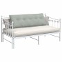 Cojín de Espalda Gris Claro 140 x 50 cm Tela de pana en Almohadas lumbares | Comprar online en Foro24