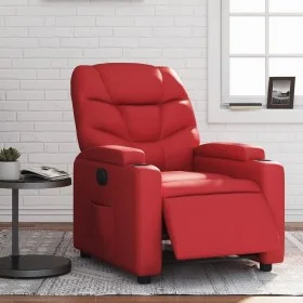 Red Faux Leather Power Recliner by , Armchairs - Ref: Foro24-3204649, Price: 294,64 €, Discount: %