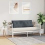 Cojín de Espalda Gris oscuro 140 x 50 cm Tela de pana en Almohadas lumbares | Comprar online en Foro24
