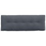 Cojín de Espalda Gris oscuro 140 x 50 cm Tela de pana en Almohadas lumbares | Comprar online en Foro24