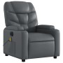Sillón de masaje reclinable eléctrico cuero sintético gris de , Sillones - Ref: Foro24-3204654, Precio: 264,87 €, Descuento: %