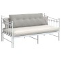 Cojín de Espalda Gris Claro 140 x 50 cm Tela de microfibra en Almohadas lumbares | Comprar online en Foro24
