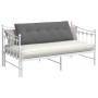 Cojín de Espalda Gris oscuro 140 x 50 cm Tela de microfibra en Almohadas lumbares | Comprar online en Foro24