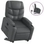 Gray artificial leather liftable recliner chair by , Armchairs - Ref: Foro24-3204661, Price: 290,80 €, Discount: %
