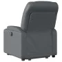 Gray artificial leather liftable recliner chair by , Armchairs - Ref: Foro24-3204661, Price: 290,80 €, Discount: %