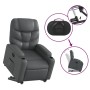 Gray artificial leather liftable recliner chair by , Armchairs - Ref: Foro24-3204661, Price: 278,08 €, Discount: %