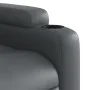 Gray artificial leather liftable recliner chair by , Armchairs - Ref: Foro24-3204661, Price: 290,80 €, Discount: %
