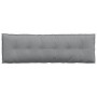 Cojín de Espalda Gris Claro 160 x 19 x 50 cm tela en Almohadas lumbares | Comprar online en Foro24
