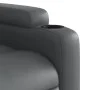 Sillón reclinable de masaje de pie cuero artificial gris de , Sillones - Ref: Foro24-3204668, Precio: 302,51 €, Descuento: %