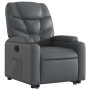 Gray Faux Leather Power Lift Recliner by , Armchairs - Ref: Foro24-3204675, Price: 321,70 €, Discount: %