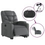 Gray Faux Leather Power Lift Recliner by , Armchairs - Ref: Foro24-3204675, Price: 321,70 €, Discount: %