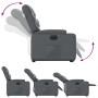 Sillón reclinable elevable eléctrico de cuero sintético gris de , Sillones - Ref: Foro24-3204675, Precio: 321,59 €