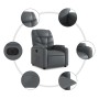 Gray Faux Leather Power Lift Recliner by , Armchairs - Ref: Foro24-3204675, Price: 321,70 €, Discount: %