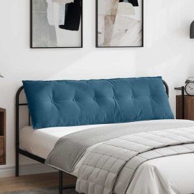 Cojín de Espalda Azul 160 x 50 cm Tela de pana en Almohadas lumbares | Comprar online en Foro24