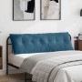 Cojín de Espalda Azul 160 x 50 cm Tela de pana en Almohadas lumbares | Comprar online en Foro24
