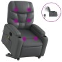 Elektrischer Massagesessel aus grauem Kunstleder von , Sessel - Ref: Foro24-3204682, Preis: 330,90 €, Rabatt: %