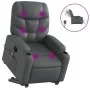 Elektrischer Massagesessel aus grauem Kunstleder von , Sessel - Ref: Foro24-3204682, Preis: 352,65 €, Rabatt: %