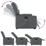 Elektrischer Massagesessel aus grauem Kunstleder von , Sessel - Ref: Foro24-3204682, Preis: 330,90 €, Rabatt: %